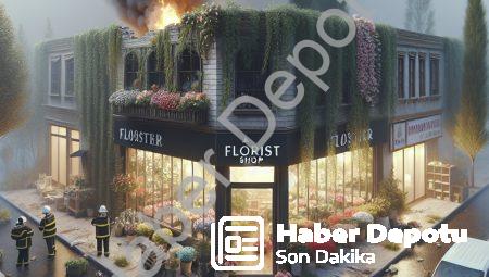 Aydın Efeler’de Çiçekçi Yangını: Vatandaşların Dikkati Felaketi Önledi