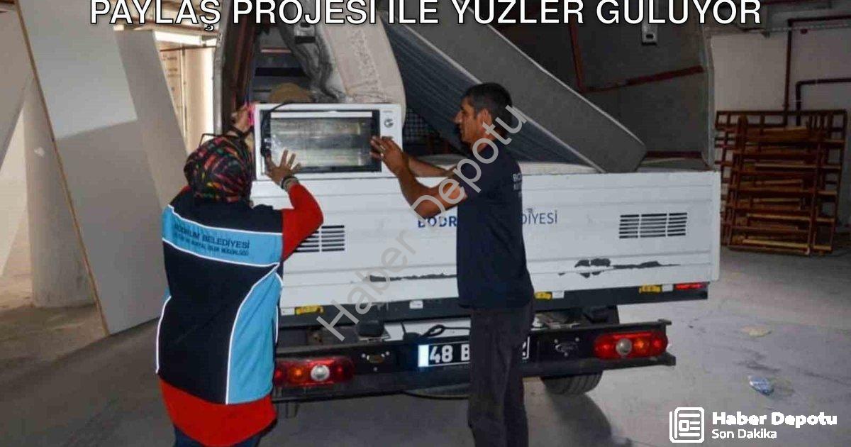 "Bodrum'da Dayanışma Ağı Büyüyor: Atma Paylaş Projesi İle Yüzler Gülüyor" başlıklı haber için fotore