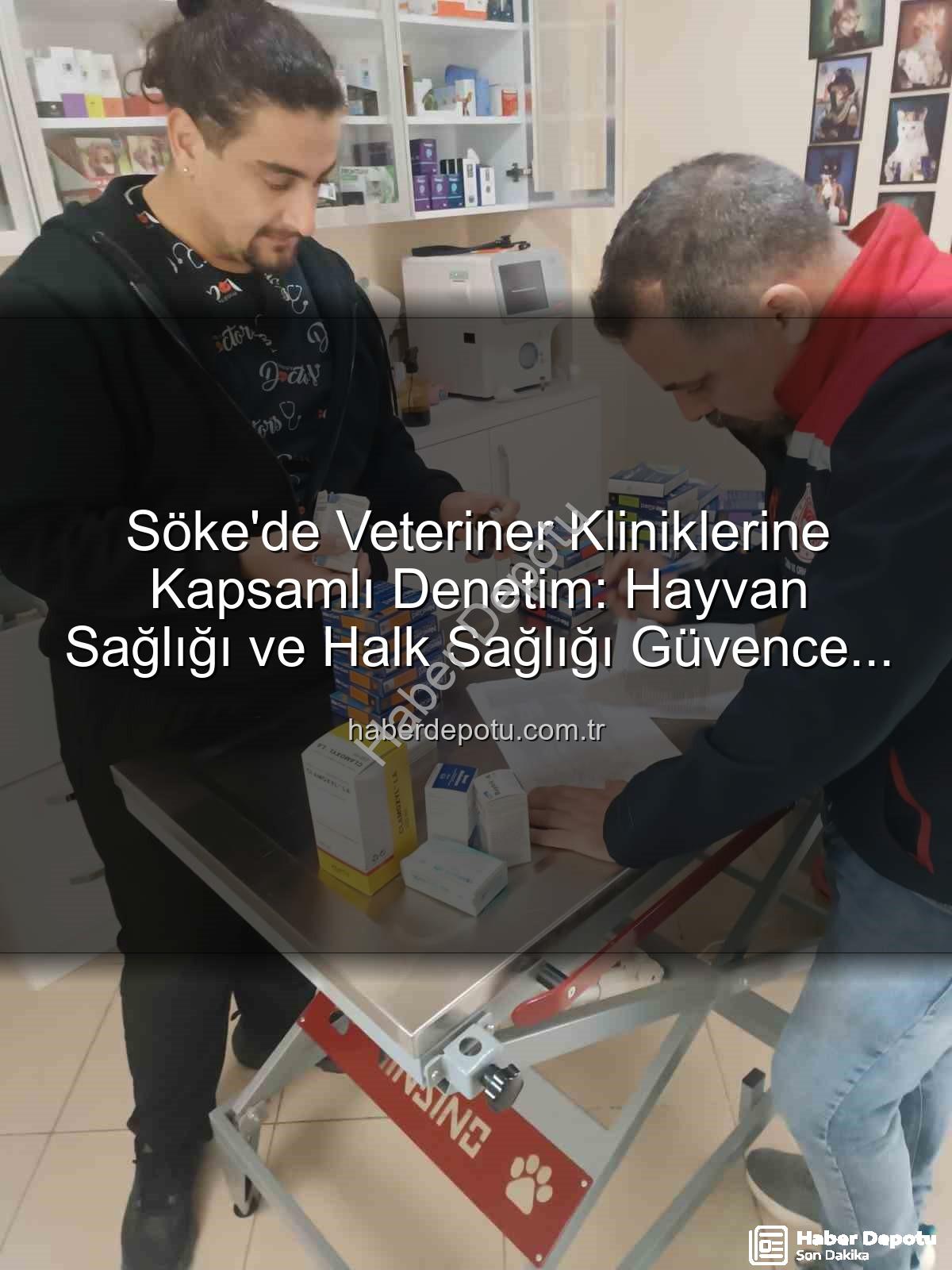 Söke veteriner klinik denetimi - Söke'de Veteriner Kliniklerine Kapsamlı Denetim: Hayvan Sağlığı ve Halk Sağlığı Güvence Altında