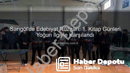 Sarıgöl’de Edebiyat Rüzgarı: 1. Kitap Günleri Yoğun İlgiyle Karşılandı