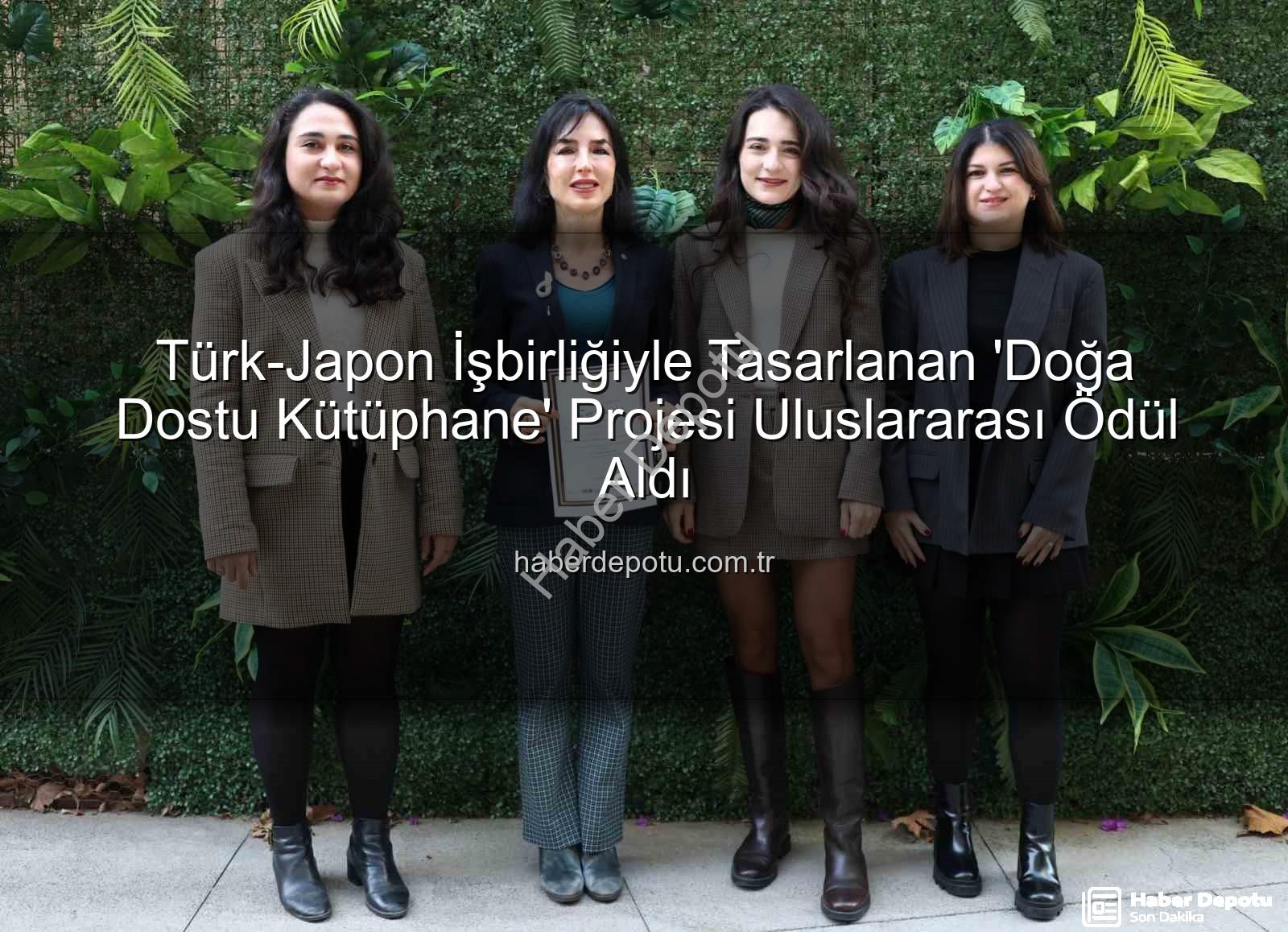 doğa dostu kütüphane - Türk-Japon İşbirliğiyle Tasarlanan 'Doğa Dostu Kütüphane' Projesi Uluslararası Ödül Aldı