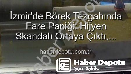 İzmir’de Börek Tezgahında Fare Paniği: Hijyen Skandalı Ortaya Çıktı, İşletme Mühürlendi