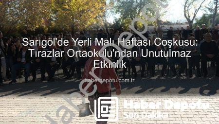 Sarıgöl’de Yerli Malı Haftası Coşkusu: Tırazlar Ortaokulu’ndan Unutulmaz Etkinlik