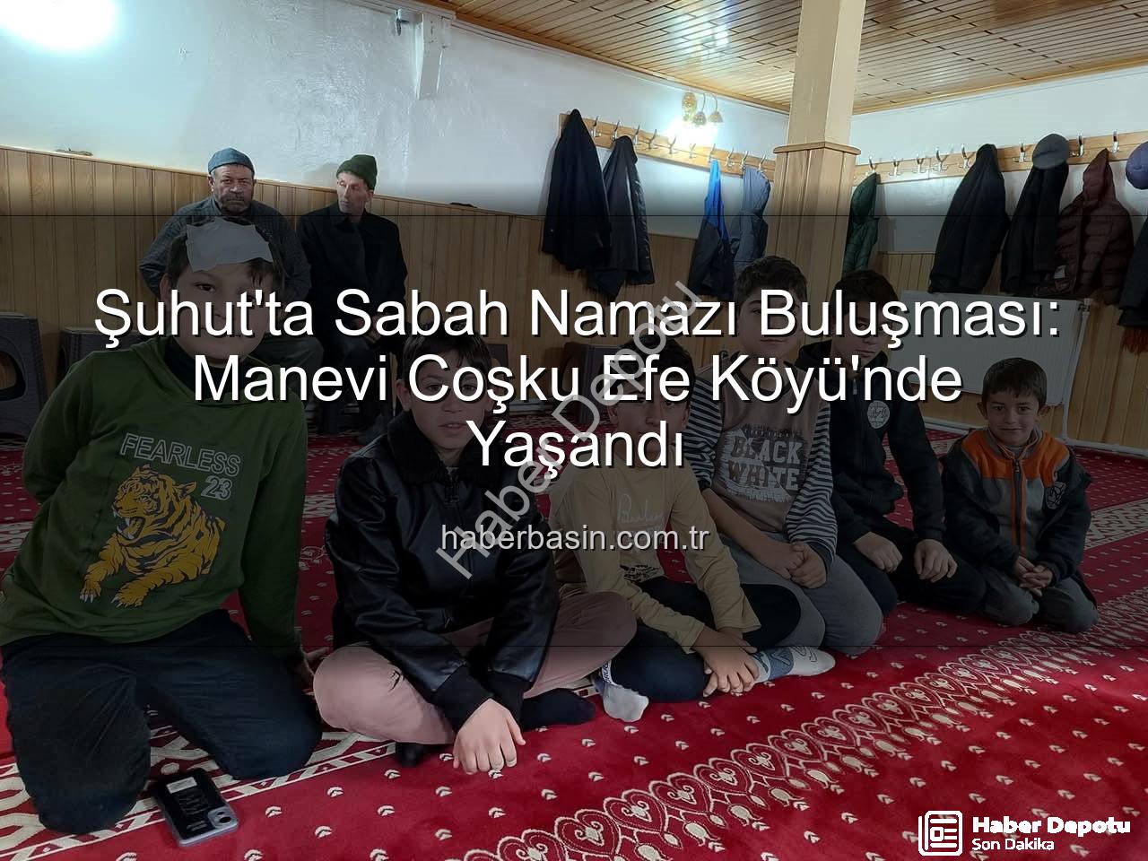 Şuhut sabah namazı - Şuhut'ta Sabah Namazı Bereketi: Efe Köyü'nde Manevi Buluşma